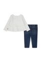 Σετ μωρού Levi's WESTERN PEPLUM TOP & JEAN 2-pack 1EN473 μπεζ AW25