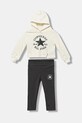 Converse komplet dresowy dziecięcy z elastanem beżowy 1CH580