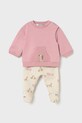 Mayoral Newborn compleu bebe Produs pentru bebe roz 2557.2F.Newborn.9BYA
