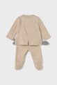 Mayoral Newborn komplet niemowlęcy 2558.2G.Newborn.9BYA brązowy AW25