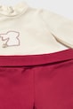 Pamučna trenirka za bebe Mayoral Newborn crvena 2607.2B.Newborn.9BYA