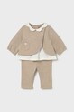 Mayoral Newborn compleu bebe 2-pack tricotaj bej 2707.2B.Newborn.9BYA