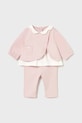 Σετ μωρού Mayoral Newborn 2-pack 2707.2B.Newborn.9BYA ροζ AW25