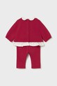 Mayoral Newborn compleu bebe 2-pack 2707.2B.Newborn.9BYA rosu AW25