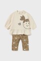 Комплект за бебета Mayoral Newborn 2710.2H.Newborn.9BYA бежов AW25
