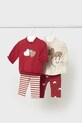 Комплект за бебета Mayoral Newborn За бебета червен 2710.2H.Newborn.9BYA