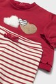 Комплект за бебета Mayoral Newborn червен 2710.2H.Newborn.9BYA