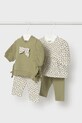 Комплект за бебета Mayoral Newborn еластичен зелен 2726.2N.Newborn.9BYA