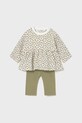 Комплект за бебета Mayoral Newborn 2726.2N.Newborn.9BYA зелен AW25
