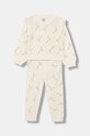 Guess set de trening pentru bebeluși tricotaj bej A5BG12.Z0870.9BYA