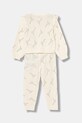 Guess set de trening pentru bebeluși A5BG12.Z0870.9BYA bej AW25
