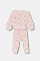 Guess set de trening pentru bebeluși A5BG12.Z0870.9BYA roz AW25
