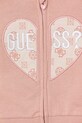 Детский спортивный костюм из хлопка Guess розовый A5BG13.KAD74.9BYA