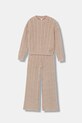 Guess sweter i spodnie bawełniane dziecięce dzianina różowy J5BG01.Z4130.9BYA