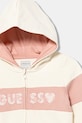 Dziewczynka Guess dres bawełniany dziecięcy K5BG04.KAV34.9BYA różowy
