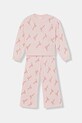 Guess set pentru copii cu lână tricotaj roz K5BG05.Z0870.9BYA
