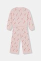 Guess set pentru copii cu lână K5BG05.Z0870.9BYA roz AW25