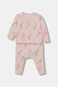 Комплект з додаванням вовни для немовлят Guess 2-pack трикотаж рожевий S5BG10.Z0870.9BYA