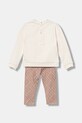 Kojenecká sada Elisabetta Franchi ENCD107.0.FF002 béžová AW25