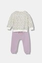 Tepláková súprava pre bábätká United Colors of Benetton 3QGXAK01B.G.W.seasonal fialová AW25