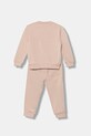 Παιδική βαμβακερή αθλητική φόρμα United Colors of Benetton 3J68GK00S.G.P.seasonal ροζ AW25