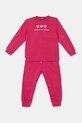 United Colors of Benetton dres bawełniany dziecięcy nadruk różowy 3J68GK00S.G.P.seasonal
