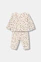 Βρεφικό σετ με βαμβάκι United Colors of Benetton 2-pack 3EOAAK01E.W.Seasonal μπεζ AW25