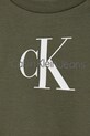 Dětská tepláková souprava Calvin Klein Jeans zelená IN0IN00017.9BYA
