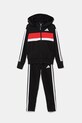 adidas gyerek melegítő elasztánnal fekete JI6036