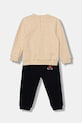 Дитячий бавовняний костюм Guess H5YI00.KAX74.9BYA бежевий AW25