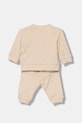 Chłopiec Guess komplet niemowlęcy 3-pack H5YW10.KBU64.9BYA beżowy