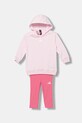 Дитячий спортивний костюм adidas аплікація рожевий JL7480