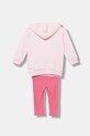 Dětská tepláková souprava adidas JL7480 růžová AW25