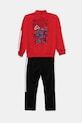 Chłopiec adidas dres dziecięcy Marvel JM0809 czerwony