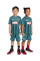 adidas komplet dziecięcy Marvel wzorzyste turkusowy JM0833