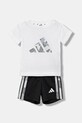 adidas komplet dziecięcy dzianina biały JM3797