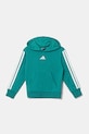 Dětská mikina adidas JN2417 tyrkysová AW25