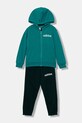 Детски анцуг adidas трикотаж тюркоазен JN2427