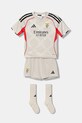Otroški komplet adidas Performance SLB Potisk bež JN9946