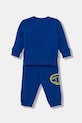 Дитячий бавовняний костюм Diesel STIMOTYB-SET OVERALLS K00716 блакитний AW25