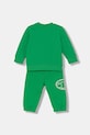 Diesel trening din bumbac pentru bebeluși STIMOTYB-SET OVERALLS K00716 verde AW25