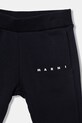 Marni dres bawełniany niemowlęcy MS1B-SET OVERALLS 2-pack granatowy M01607