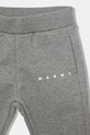 Дитячий бавовняний костюм Marni MS1B-SET OVERALLS 2-pack сірий M01607