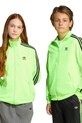adidas Originals bluză copii imprimeu verde JV8586