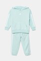 adidas trening copii tricotaj turcoaz JV9842