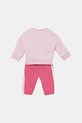 Спортивный костюм для младенцев adidas JV9853 розовый AW25