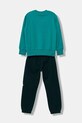 adidas dres dziecięcy JV9938 turkusowy AW25