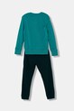 adidas dres dziecięcy JW2436 turkusowy AW25