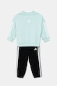 adidas dres dziecięcy dzianina turkusowy JW3432