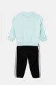 adidas trening copii JW3432 turcoaz AW25